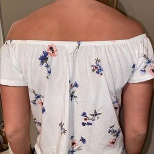 off the shoulder blouse